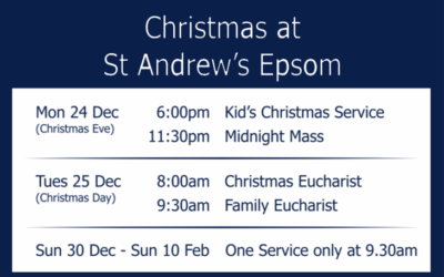 Christmas at St Andrew’s Epsom 2018