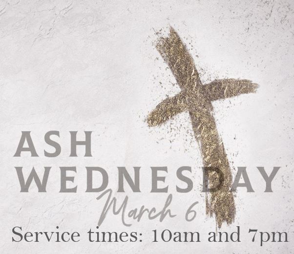 Ash Wednesday 6th March