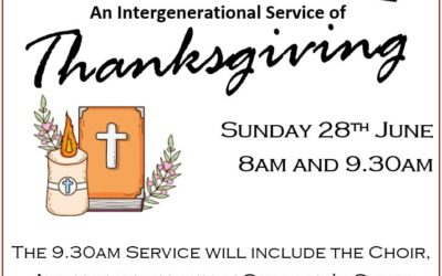 An Intergenerational Service of Thanksgiving