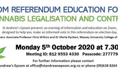 ZOOM Cannabis Legalisation & Control Referendum Forum