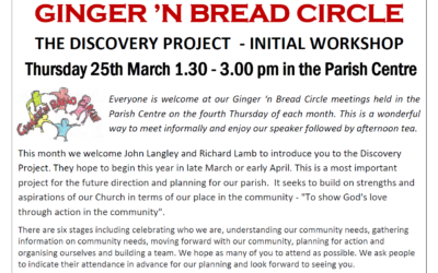 Ginger ‘n Bread March Meeting