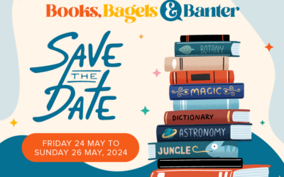 Books, Bagels & Banter Fri 24 May – Sun 26 May