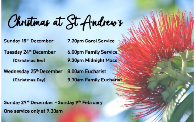 Christmas Services at St Andrew’s